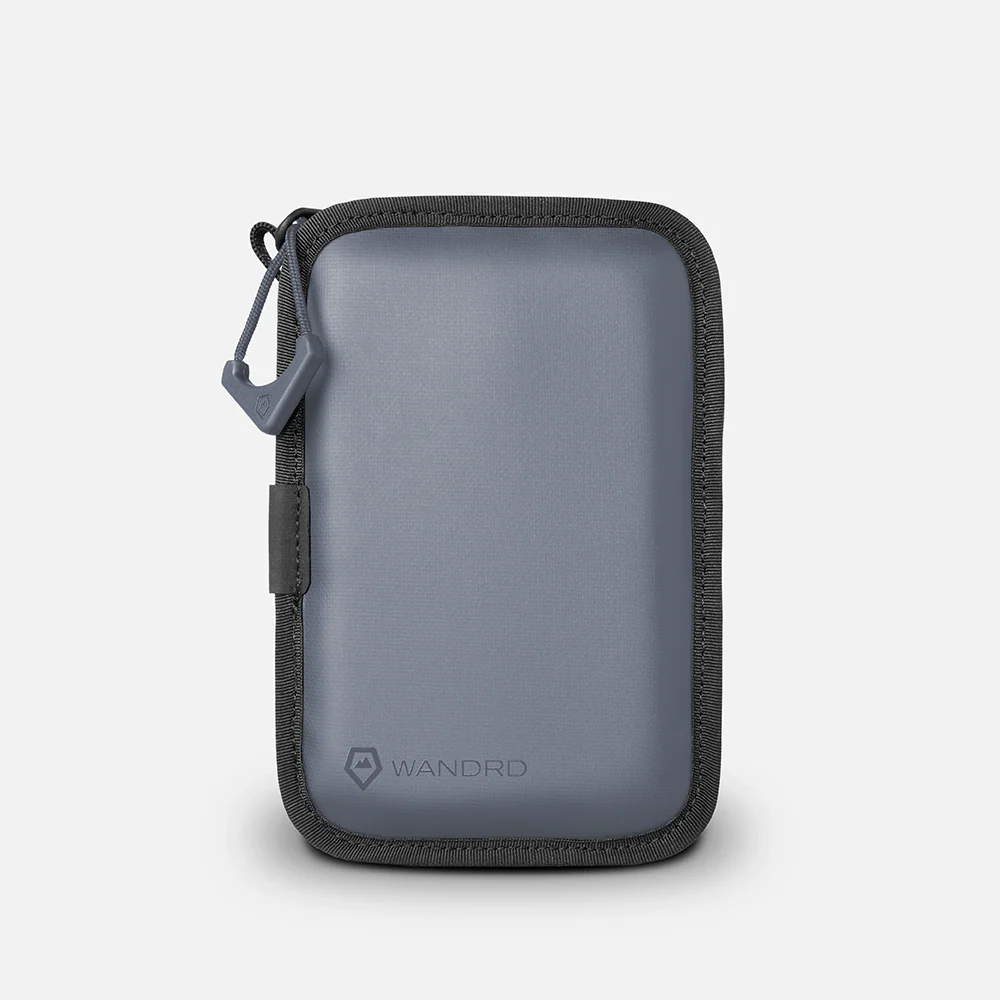 Memory Card Case in Aegean Blue