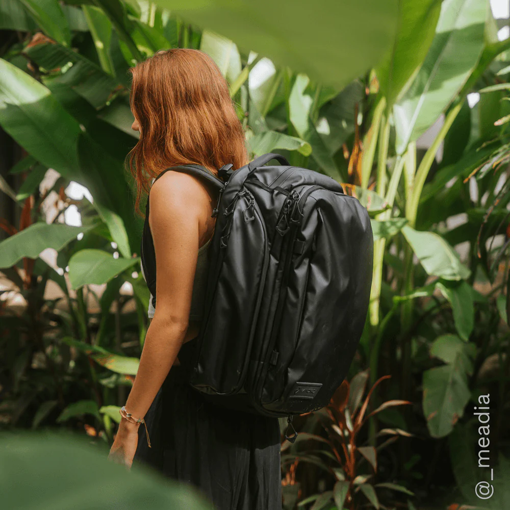 TRANSIT Travel Backpack 35L in Black - Image 11