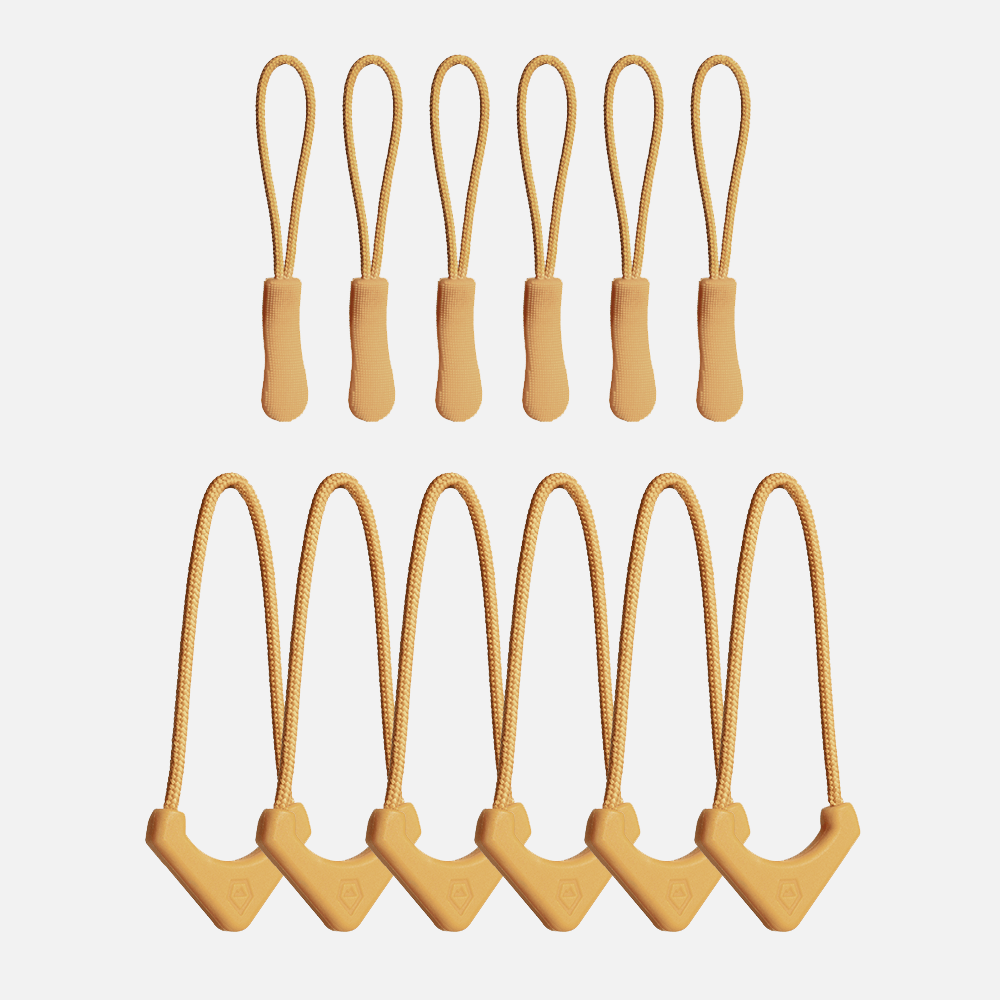 WANDRD Zipper Pullers in Dallol Yellow