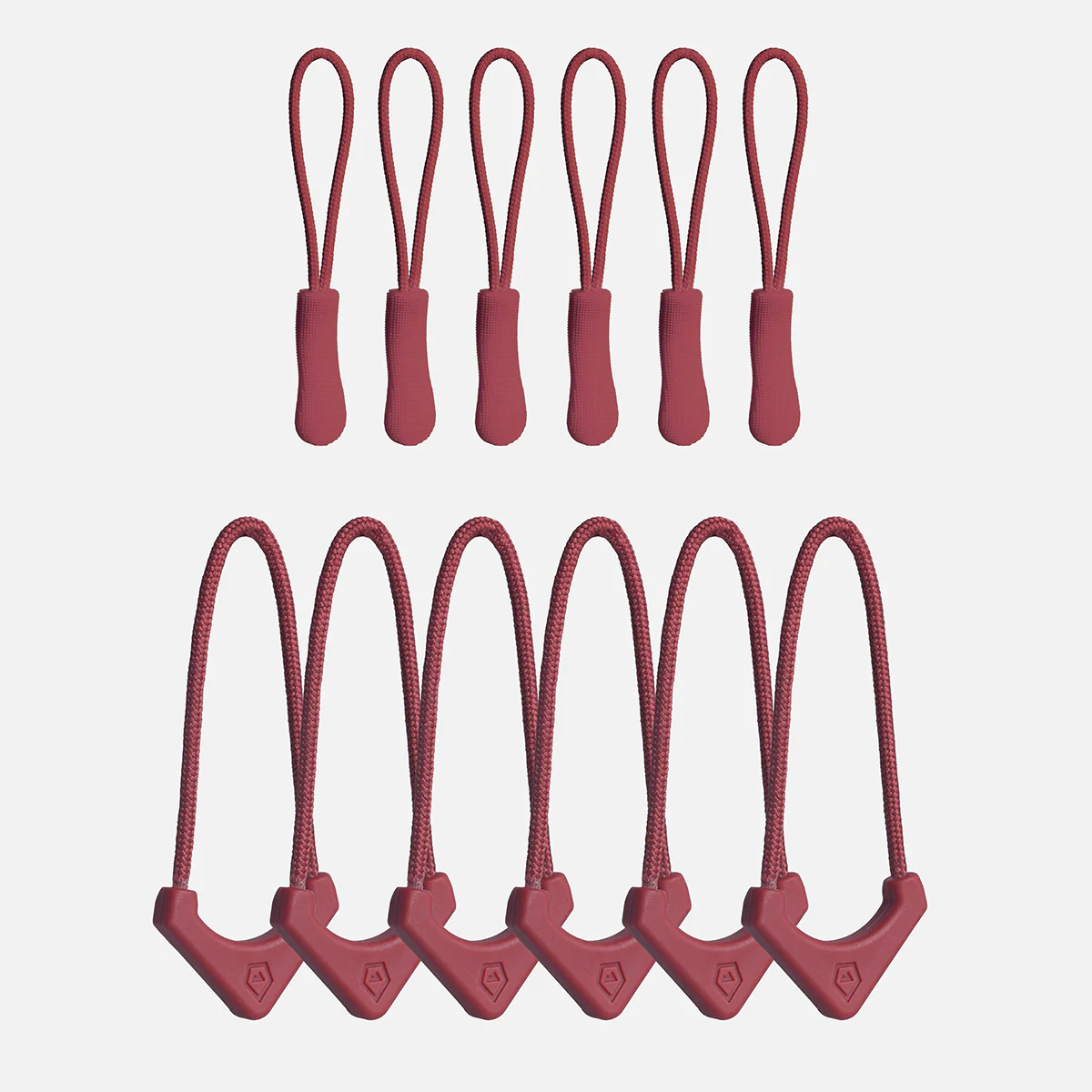 WANDRD Zipper Pullers in Rhone Burgundy
