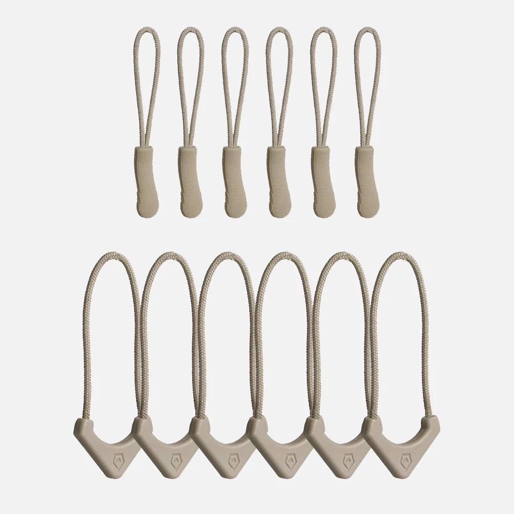 WANDRD Zipper Pullers in Yuma Tan