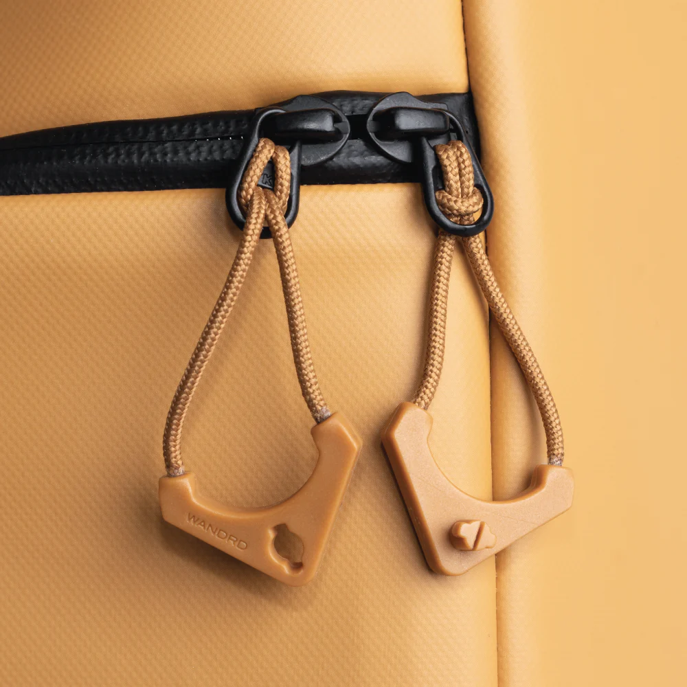 WORRYLESS® Locking Zipper Pullers in Dallol Yellow - Image 3